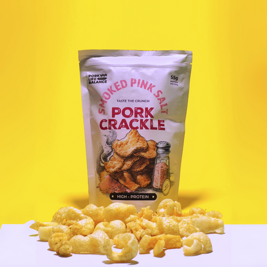Pork Crackle - Smoked Pink Salt