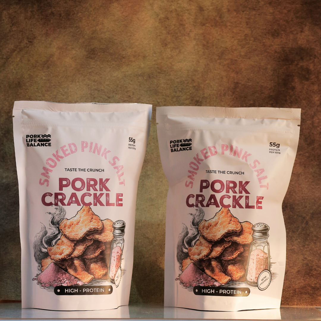 Pork Crackle - Smoked Pink Salt