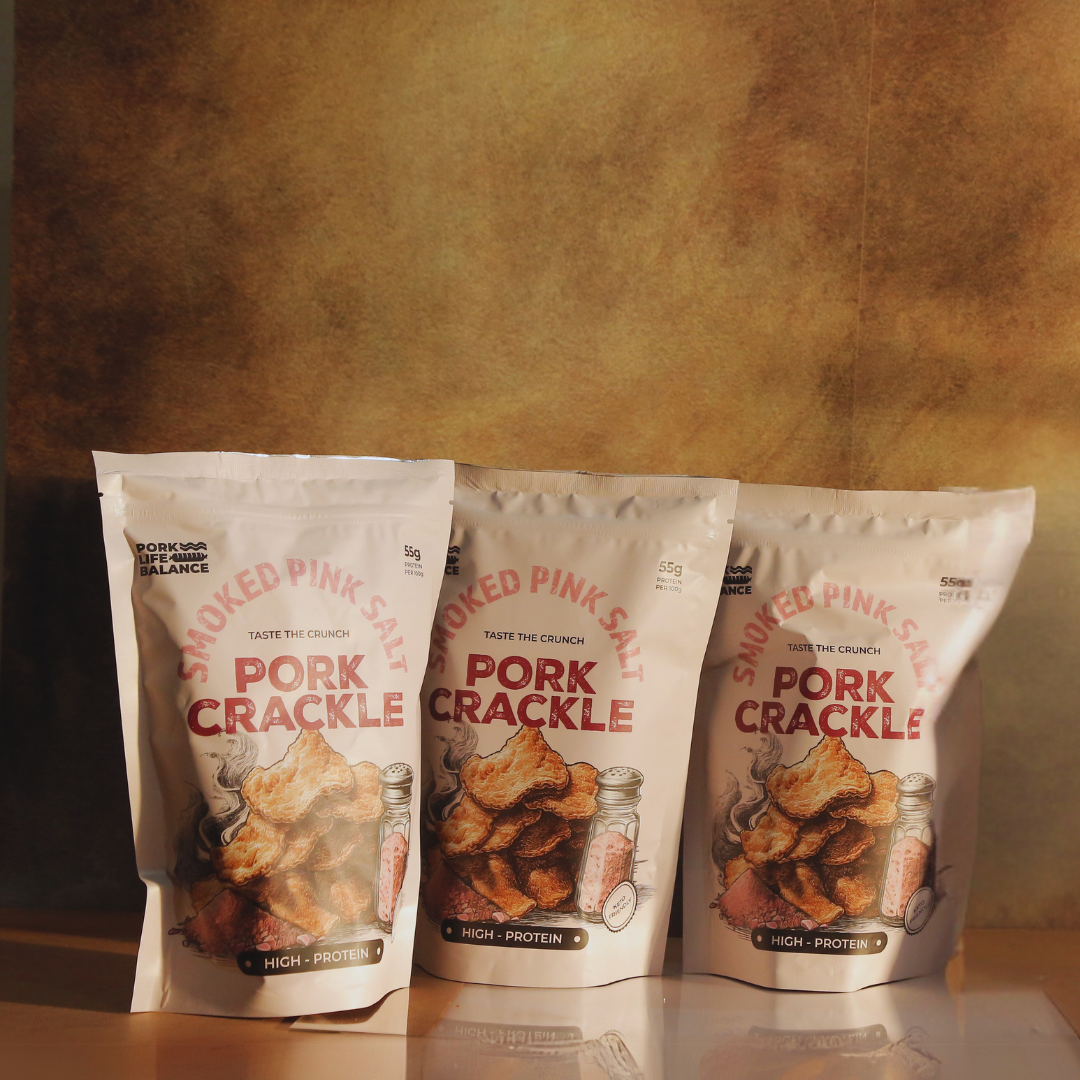 Pork Crackle - Smoked Pink Salt