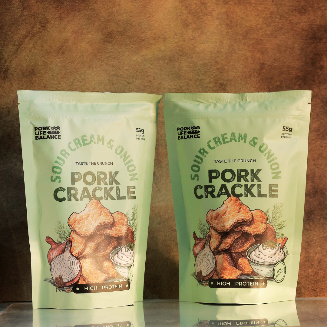 Pork Crackle - Sour Cream & Onion