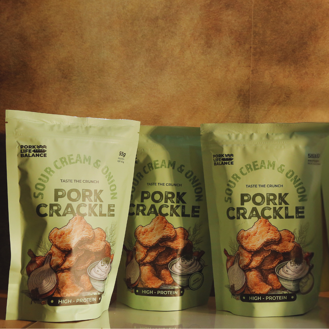 Pork Crackle - Sour Cream & Onion