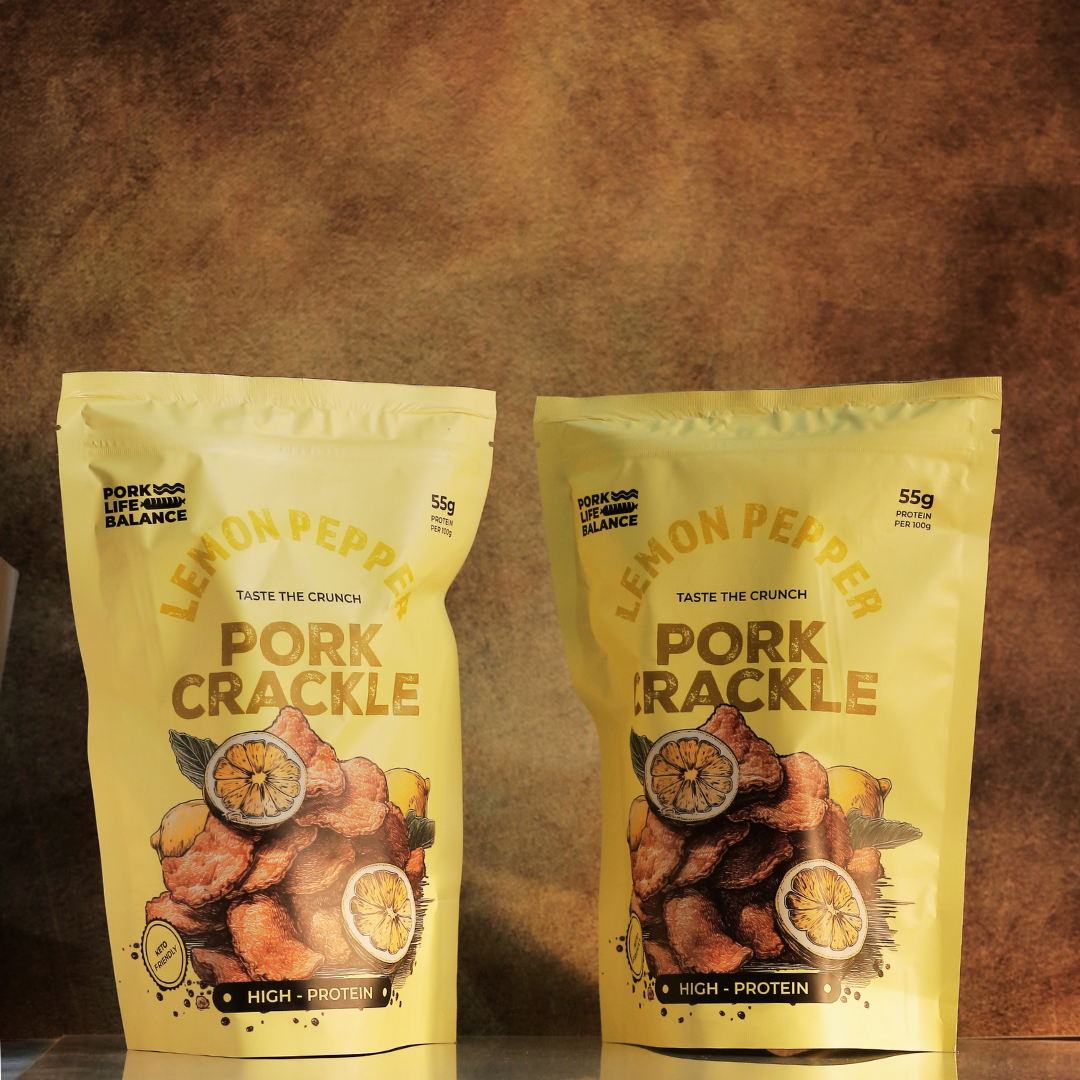 Pork Crackle - Lemon Pepper