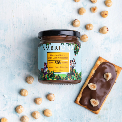 Hazelnut Butter With Dark Chocolate | Vegan & Gluten Free