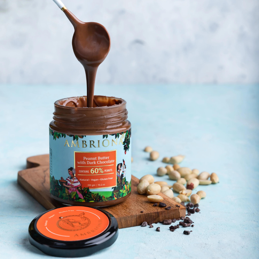 Peanut Butter With Dark Chocolate | Vegan & Gluten Free