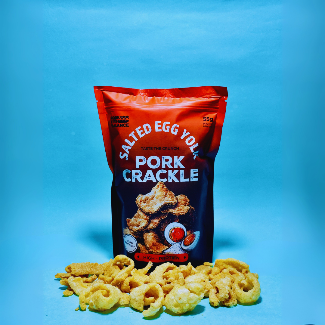 Pork Crackle - Salted Egg Yolk