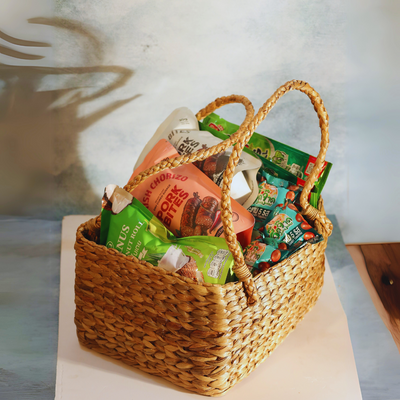 Handcrafted Picnic Basket