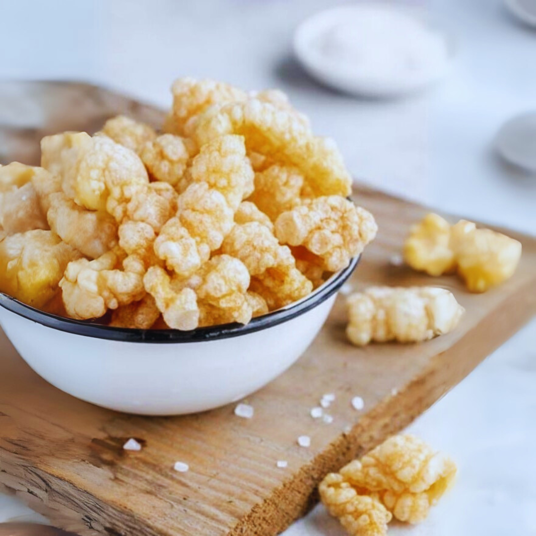 Pork Crackle - Salted Egg Yolk