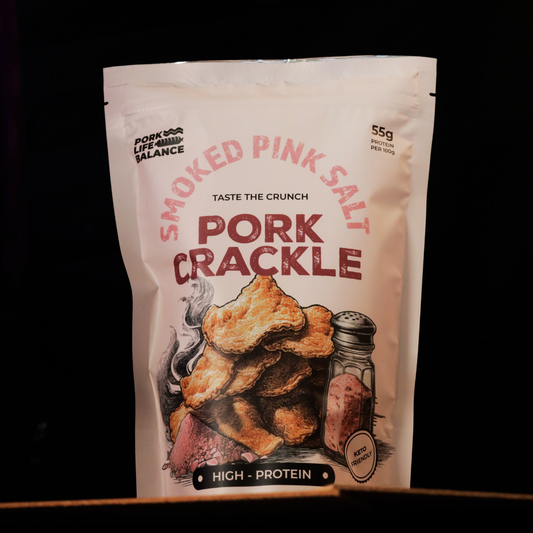 Pork Crackle - Smoked Pink Salt