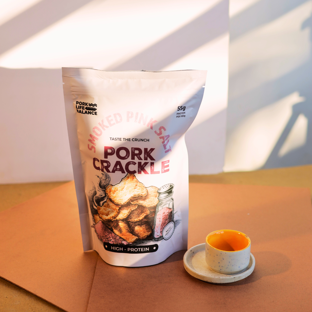 Pork Crackle - Smoked Pink Salt