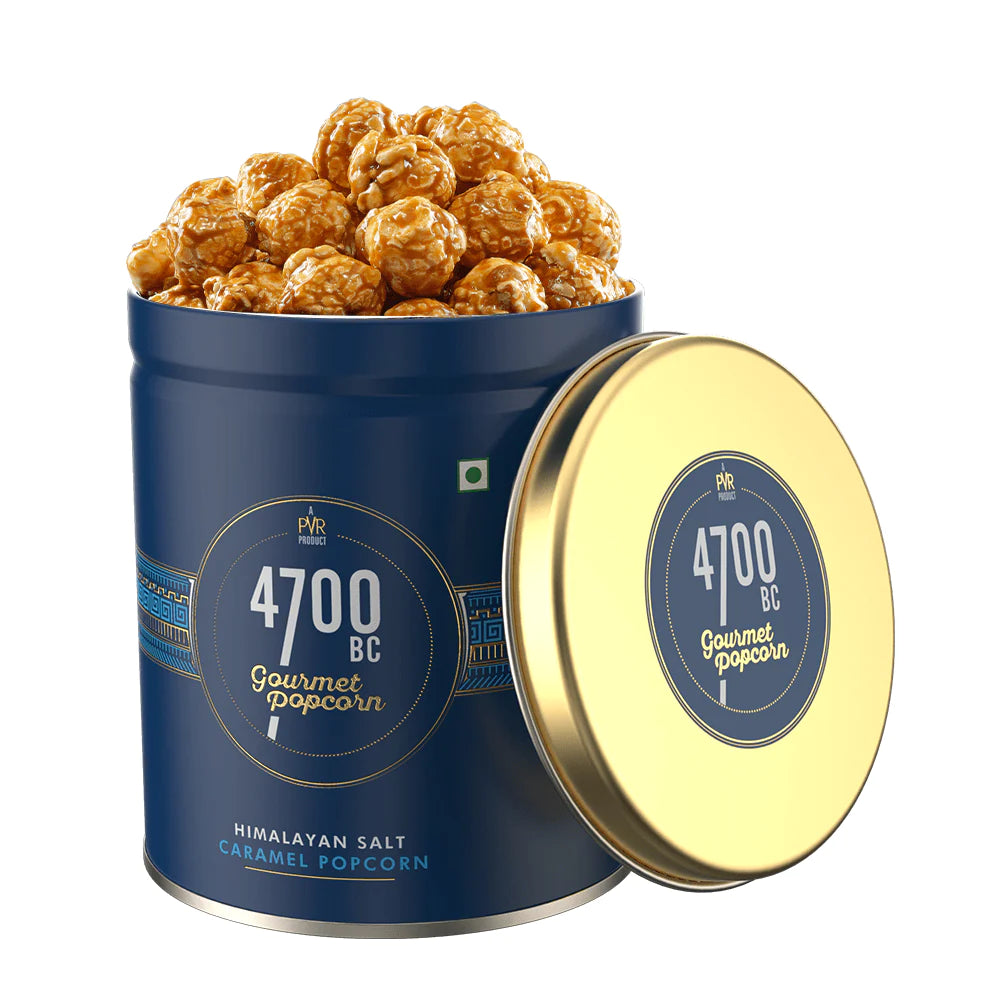 Combo Pack, 2 Tins -  Himalayan Salt Caramel + Nutty Tuxedo Popcorn