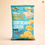 YOUNGER FARM Mini Rice Cracker, Sour Cream & Onion