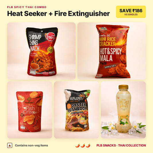 Heat Seeker spicy Thai combo — save ₹186 vs singles