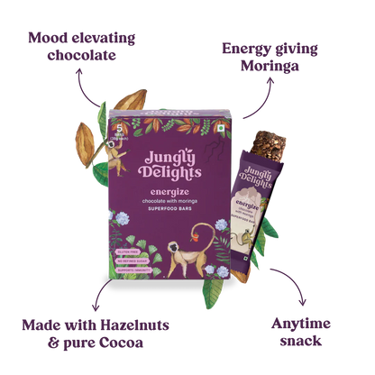 energize | superfood bars | Chocolate & Moringa