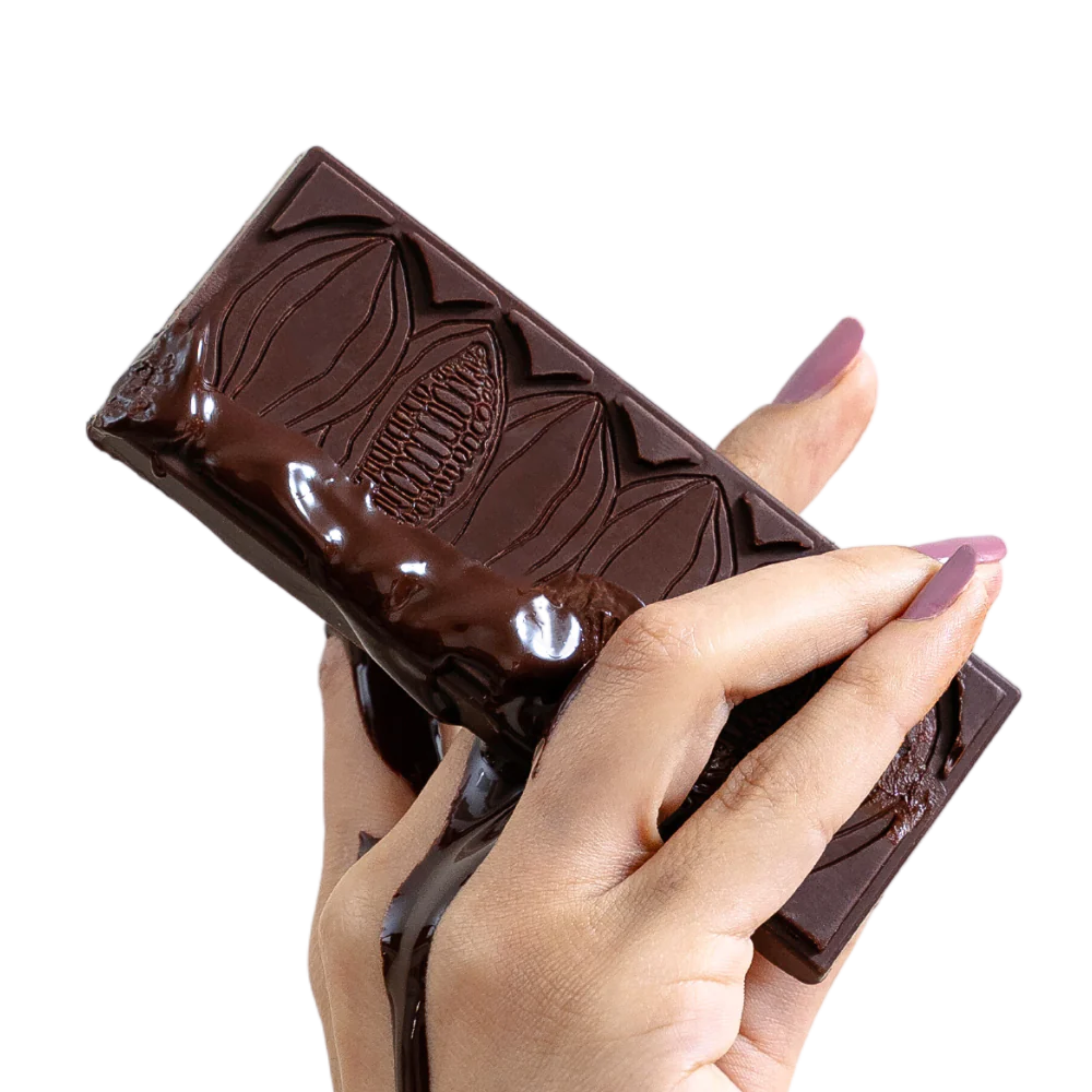 45% Mild Dark Chocolate with Caramelised Almonds with Sea Salt | Vegan & Gluten Free